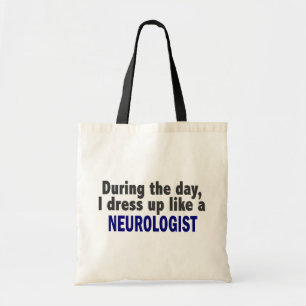 Op de dag dat ik dress als een neuroloog tote bag