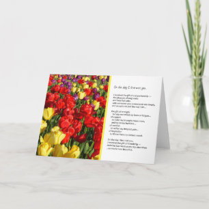 Op de dag dat ik je voor het eerst ontmoette...vri kaart