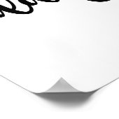 Op de dag dat je geboren werd poster (Hoek)