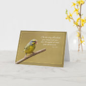 Op de dag riep u kaart (Gele Bloem)