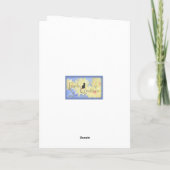 Op de dag van de bruiloft tot verloofde waarom ik  kaart (Achterkant)