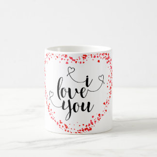 Op de dag van de Valentijn bevat elke beker een dr Koffiemok