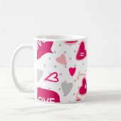 Op de Dag van de Valentijn toasten we op de liefde Koffiemok (Links)