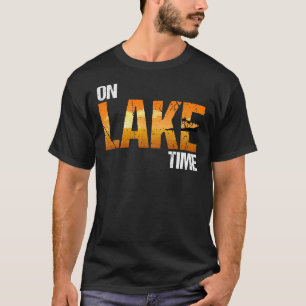 Op de dampfase van het meer t-shirt