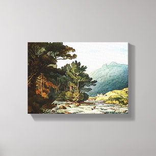 Op de Dart Wrapped Canvas druk Afdruk