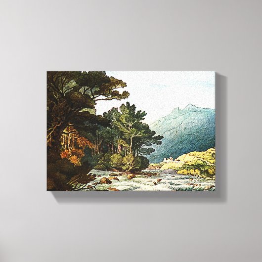 Op de Dart Wrapped Canvas druk Afdruk (Voorkant)