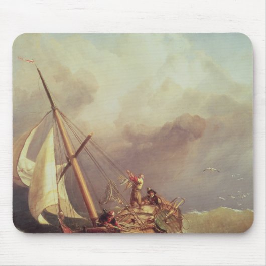 Op de Dogger Bank, 1846 Muismat (Voorkant)