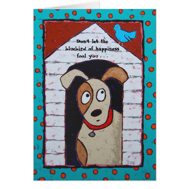 Op de doghuiskaart (Voorkant)