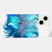 Op de Dolphin School Case-Mate iPhone Case (Achterkant (horizontaal))