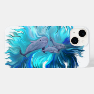 Op de Dolphin School Case-Mate iPhone 14 Hoesje