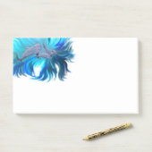 Op de Dolphin School Post-it® Notes (Op bureau)