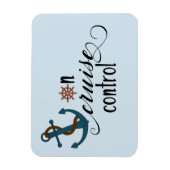 Op de draaischijf voor zekerheidstelling — Funny C Magneet (Verticaal)