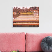 Op de Druk van het Canvas van het Perspectief van Afdruk (Insitu (Woonkamer))