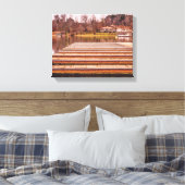 Op de Druk van het Canvas van het Perspectief van Afdruk (Insitu (Slaapkamer))