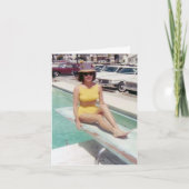  "Op de duikplank" Note Kaart (Voorkant)