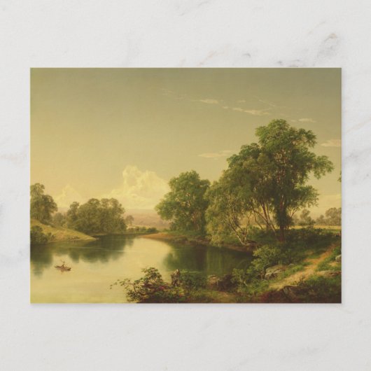 Op de Esopus Creek, Ulster County, NY Briefkaart (Voorkant)