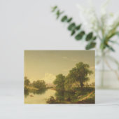 Op de Esopus Creek, Ulster County, NY Briefkaart (Staand voorkant)