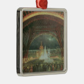 Op de esplanade van de Champs de Mars Metalen Ornament (Rechts)