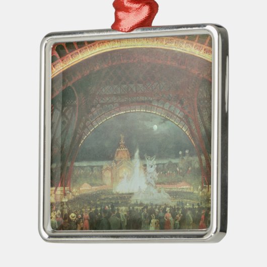 Op de esplanade van de Champs de Mars Metalen Ornament (Links)