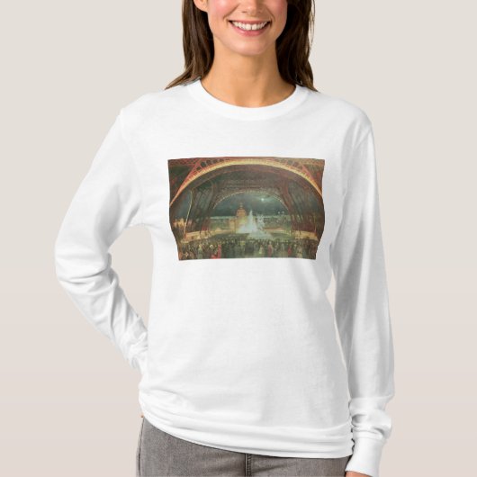 Op de esplanade van de Champs de Mars T-shirt (Voorkant)