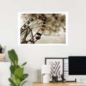 Op de Fair 10 Poster Print (Thuiskantoor)