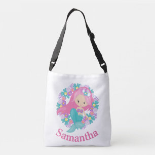 op de feestdag van de zee mermaid crossbody tas