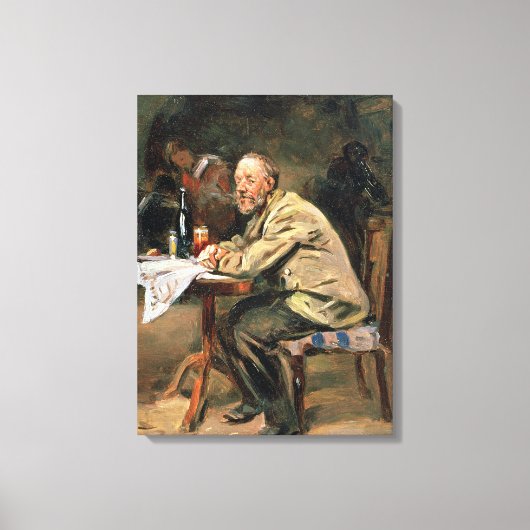 Op de fles canvas afdruk (Voorkant)