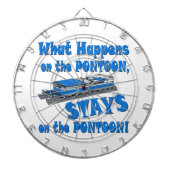 Op de foto dartbord (Voorkant)