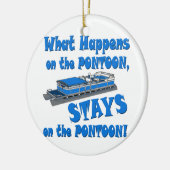 Op de foto keramisch ornament (Links)