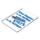 Op de foto notitieboek (Linkerzijde)