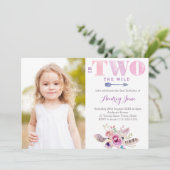 Op de foto van de Wilde Bohemen op de tweede verja Kaart (Staand voorkant)