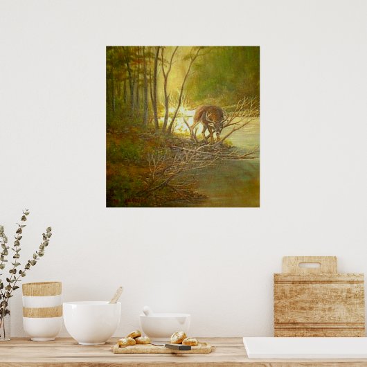 Op de Garde Poster (Keuken)