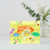 Op de Geweldige meter ben je verbluffend Geweldige Briefkaart (Staand voorkant)