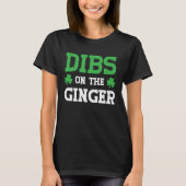 Op de Ginger St Patricks Dag T-shirt (Voorkant)