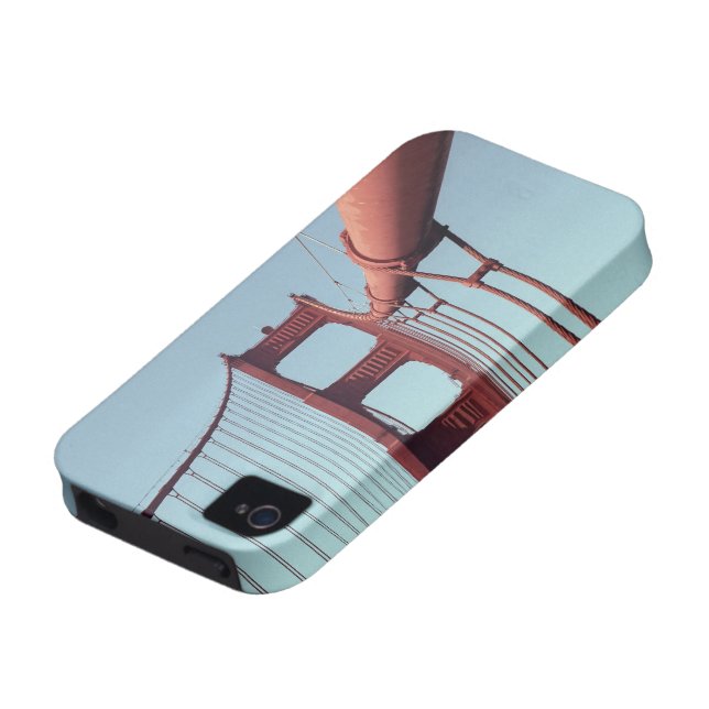 Op de Golden Gate Bridge Case-Mate iPhone Case (Bovenkant)