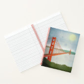 Op de Golden Gate Bridge Notitieboek (Binnen)