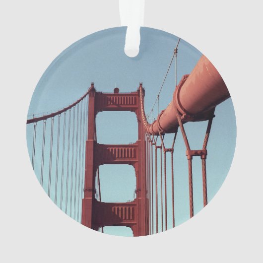 Op de Golden Gate Bridge Ornament (achterkant)