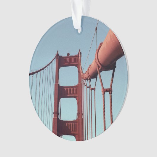 Op de Golden Gate Bridge Ornament (voorkant)