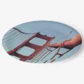 Op de Golden Gate Bridge Papieren Bordje (Gekanteld)