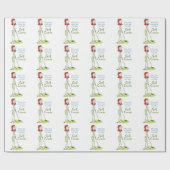 Op de Golfcursus Cadeaupapier (Vlak)