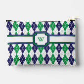 Op de groene argyle etui (Achterkant)