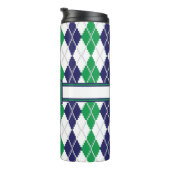 Op de groene Argyle Thermal Tumbler Thermosbeker (Geroteerd rechts)
