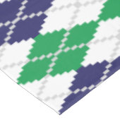 Op de groene tablet Argyle Tafelkleed (Gekanteld)