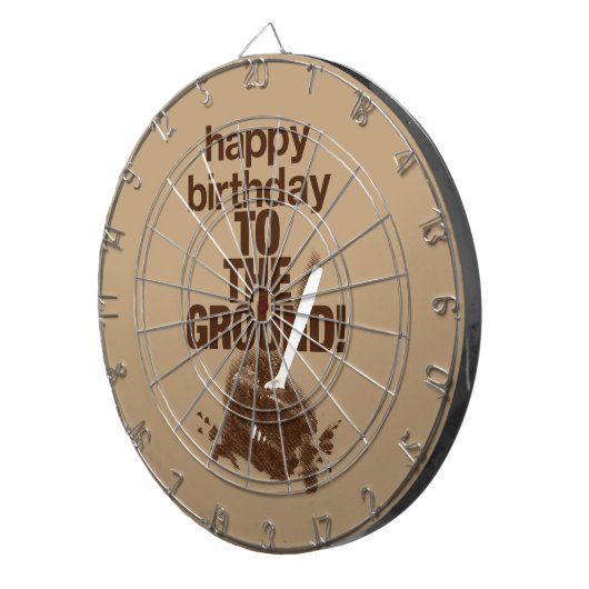 Op de grond dartbord (Voorkant Rechts)