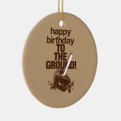 Op de grond keramisch ornament (Rechts)