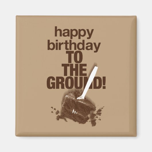 Op de grond magneet (Voorkant)