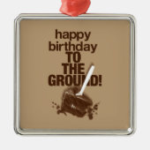 Op de grond metalen ornament (Voorkant)