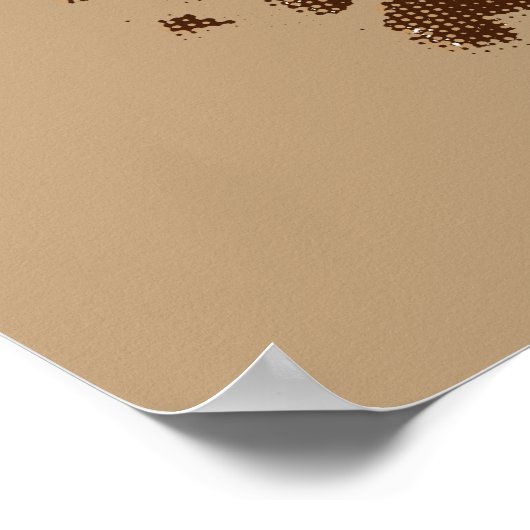 Op de grond poster (Hoek)