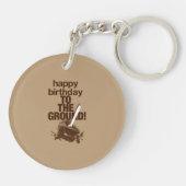 Op de grond sleutelhanger (Achterkant)