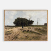 Op de Heide bij Laren 1887, . Poster